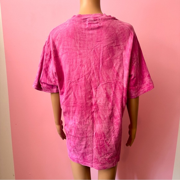 Vintage 90’s Pink Tie Dye Vancouver Aquarium T-shirt - Picture 10 of 11